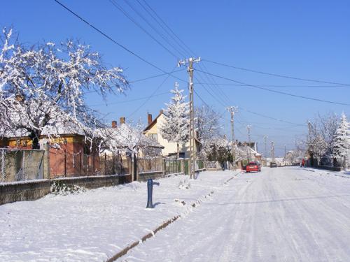 Major utca télen 2009. 01. 03.