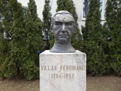 Villax Ferdinánd szobra
