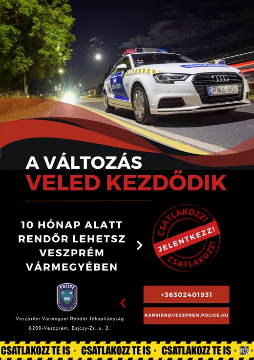 'Rendőrségi toborzás' cikk borítóképe